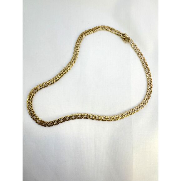 Stunning Vintage Cuban Style Chain Necklace - Picture 3 of 5